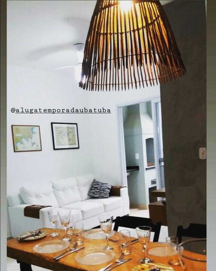 우바투바 Apartamento Na Praia 아파트 외부 사진